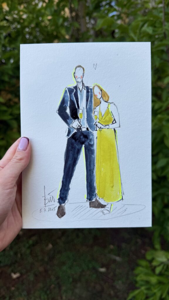 svadobný maliar, maliar na svadbu